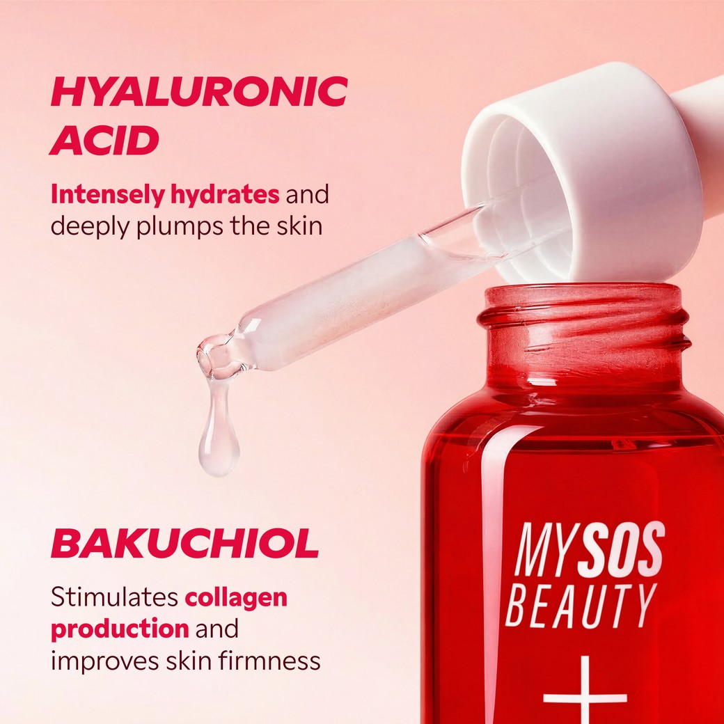 Serum texture detail showing lightweight hydrating consistency
