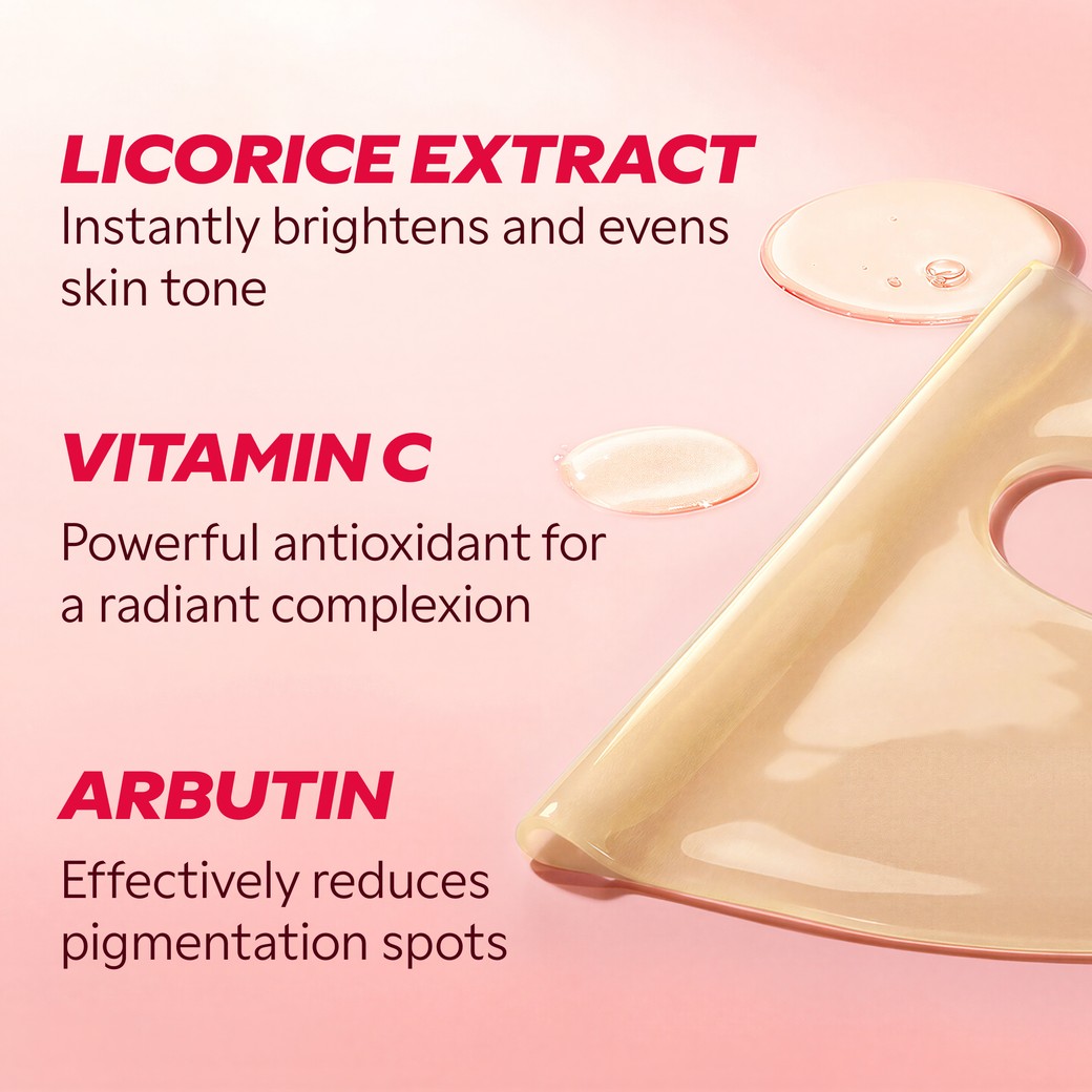 My SOS Beauty Vitamin C mask key ingredients and benefits