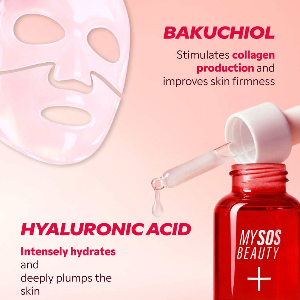 My SOS Beauty Anti-Aging Duo firming and smoothing treatments