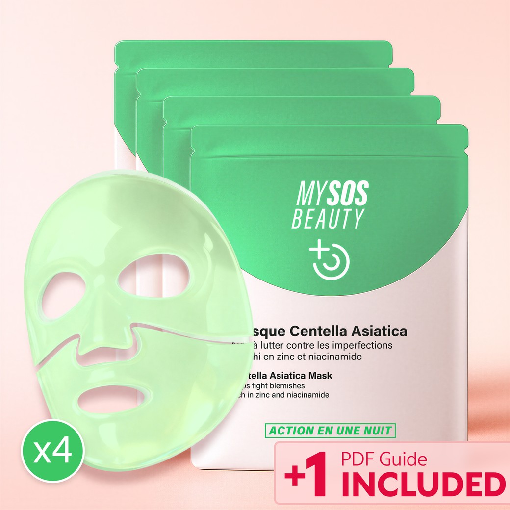 Centella Asiatica anti-blemish face mask pack by My SOS Beauty