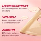 My SOS Beauty Vitamin C mask key ingredients and benefits