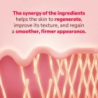 Anti-aging cream capsules application on skin