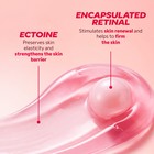 Active capsule texture close-up anti-aging cream
