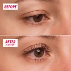 How to apply My SOS Beauty eyelash booster serum step one