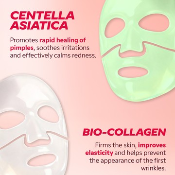 Centella Asiatica soothing mask from the Purifying Duo set
