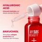 Serum texture detail showing lightweight hydrating consistency