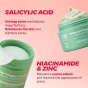 Mochi cleanser with salicylic acid and toning pads with niacinamide and zinc