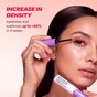 My SOS Beauty brow booster serum applied on eyebrows close-up