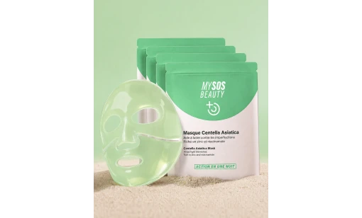 Pack of 4 Centella Asiatica Masks