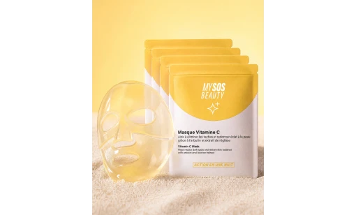 Pack of 4 Vitamin C Masks