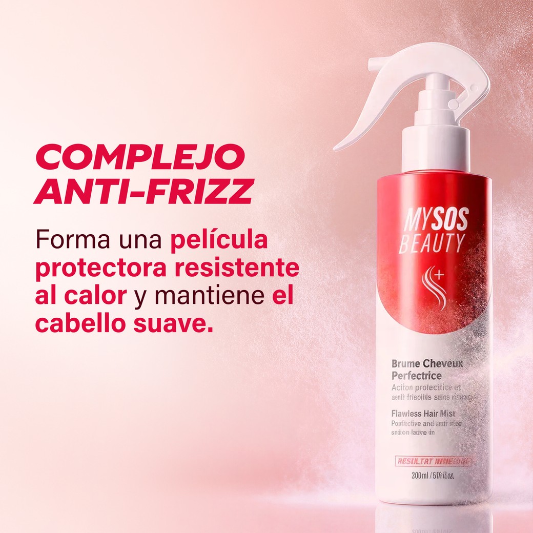Textura ligera del spray capilar perfeccionador My SOS Beauty