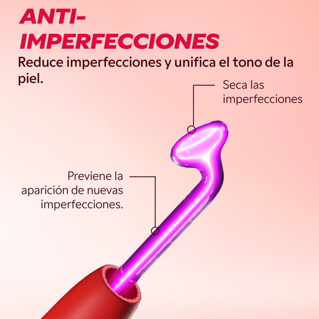 Cabezal violeta del dispositivo de alta frecuencia