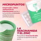 Parches de micropuntos y discos tonificantes con niacinamida y zinc