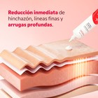 Demostración del efecto lifting inmediato en bolsas de ojos