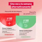 Texturas de las mascarillas del Dúo Hidratante Purificante