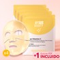 Pack de 4 mascarillas vitamina C My SOS Beauty luminosidad antimanchas
