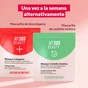 Texturas de las mascarillas del Dúo Hidratante Purificante