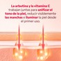 Aplicación mascarilla vitamina C sobre el rostro paso a paso
