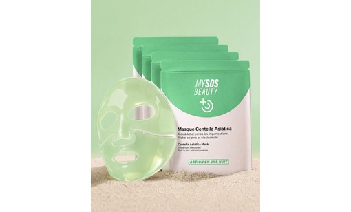 Pack de 4 mascarillas de Centella Asiática