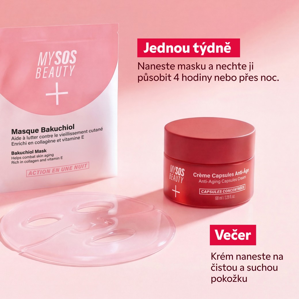 Aplikace regeneračního séra My SOS Beauty na pleť
