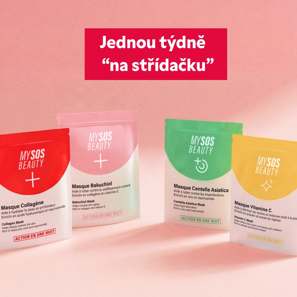 Regenerační maska My SOS Beauty s niacinamidem a centellou