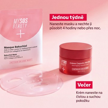 Aplikace regeneračního séra My SOS Beauty na pleť