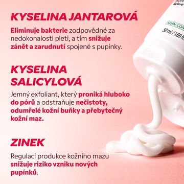 Výsledky použití krému proti nedokonalostem pleti