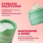 Čisticí pasta Mochi s kyselinou salicylovou a tonizační tampony s niacinamidem a zinkem